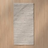 Ixia Siva obojestranska preproga iz mešanice volne 80x150 cm – | Shoptok.si