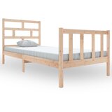  The Living Store Posteljni okvir iz borovine 100x200 cm - Posteljni Okvir, (21449985) | Shoptok.si