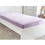 B.E.S. Ljubičasta plahta od mikropliša 90x200 cm Exclusive – Cijene
