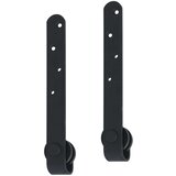 vidaXL Mini pribor za klizna vrata ormarića od ugljičnog čelika 122 cm | shoptok.hr