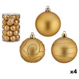  Set božićnih kuglica zlatan PVC Ø 6 cm (4 kom.) Cijene
