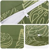  Presvlaka za jastuk 2 pcs HEERLEN Dizajn lista Ø 40 cm | shoptok.hr