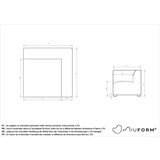 Miuform Bijela modularna sjedeća garnitura (promjenjiva) Flex Felix – | shoptok.hr