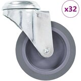 vidaXL Gibljiva kolesa z luknjo za sornik 32 kosov 75 mm, (22048726) Cene
