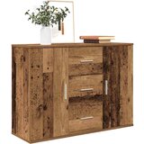 vidaXL Komoda starinski les 90x29,5x65 cm inženirski les Cene