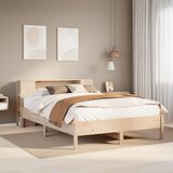 vidaXL Krevet s regalom za knjige bez madraca 120x200 cm od borovine Cijene