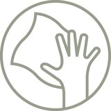 Patinio VAROVALNA ROLA ZA POSTELJICO 9/180 cm spleteno bela, peščene barve, bež | Shoptok.si