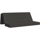 vidaXL Zložljiv kavč postelja 200 x 67 x 45 cm Temno siva, (5000295299) | Shoptok.si