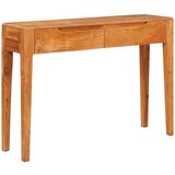 vidaXL Konzolna stolica Smeđa 110 x 30 x 80 cm Masivno bagremovo drvo | shoptok.hr