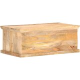  Stolić za kavu 90x50x35 cm masivno drvo manga i prirodna trska | shoptok.hr