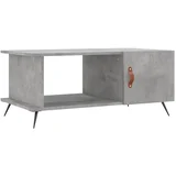 MAISON CHIC Klubska mizica - kavna mizica - Nizka mizica betonsko siva 90x50x40 cm konstruiran les, (21754103)