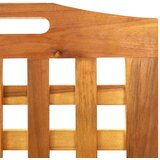 Sobna pregrada s 3 panela 121,5x2x180 cm masivno bagremovo drvo | shoptok.hr