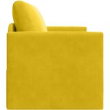  Krevet na razvlačenje Žuta suncokret 124 x 71 x 78 cm Baršun | shoptok.hr