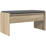  Haldna klop z blazino Sonoma hrast 83 x 38 x 40 cm, (5000155667) | Shoptok.si