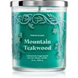 Bath & Body Works Mountain Teakwood dišeča sveča 227 g Cene