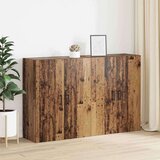  Ormarčići montirani na zid 2 pcs Staro drvo 69.5 x 34 x 90 cm | shoptok.hr