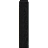  Kupaonski ormar s ogledalom Crni hrast 70 x 14,5 x 70 cm | shoptok.hr