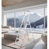 Olimp Sport BAULICH Kućne Aluminijumske Merdevine 4+1 | Eponuda.com