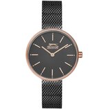 Slazenger Ženski sat 09.6168.3.08, Kvarcni, Okrugli, 30mm, Crni Cene