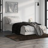 Maison Chic Posteljni okvir - Enojna postelja - Postelja za odrasle betonsko siv 90x200 cm inženirski les-J6442, (21771474) | Shoptok.si