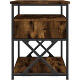  Noćni ormarić boja hrasta 40 x 42 x 55 cm konstruirano drvo | Eponuda.com