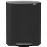 Brabantia Koš za smeti Bo Pedal Bin, 2 x 30 L, črn | Shoptok.si