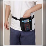 INF Prenosna torbica za priboljške za pse - Oxford krpo z naramnico Blue, (5000125399) | Shoptok.si