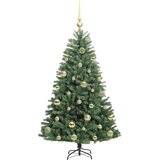 Umjetno božićno drvce s nogom Zelena 120 cm PVC i metal | shoptok.hr