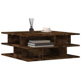  Stolić za kavu boja hrasta 70x70x29 cm konstruirano drvo | Shoptok.si