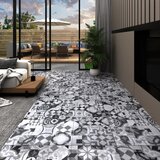 vidaXL PVC talne plošče 5,02 m² 2 mm samolepilne siv vzorec Cene