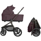 Kikka Boo kolica za bebe 3u1 Goya Platinum Merlot Slike