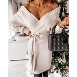 Beloved Marisel obleka bež | Shoptok.si