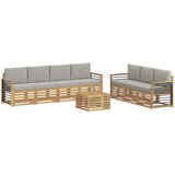 vidaXL Sedežne garniture Masiven les akacije, (5000283579) | Shoptok.si