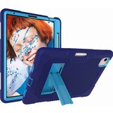 NIKCORP Ovitek za iPad Pro 12.9 (2021/2020/2018), robustna zaščita s stojalom in prostorom za pisalo, silikonski, moder, odporen na udarce, (5000139100) | Shoptok.si