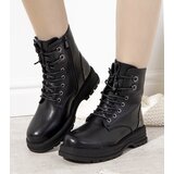 Gemre Black insulated ankle boots on a high sole Dora | ePonuda.com