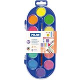  Boje vodene fi30 1/12 pvc MILAN 4 fluo + 8 metal boja s kistom | shoptok.hr