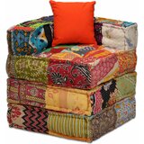  Modularni tabure za 2 osobe od tkanine s patchworkom | shoptok.hr