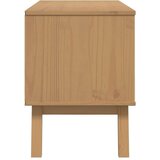 vidaXL TV omarica OLDEN rjava 114x43x57 cm trdna borovina | Shoptok.si