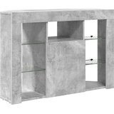  Kotni LED TV ormar 100x40x68cm Betonski sivi Konstruirano drvo | shoptok.hr