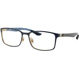 Ray-ban RX8424 3226 L (57) Modra/Kristalna Cene