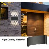  Brilagi - LED spoljašnja zidna svetiljka FLAREBOX LED/8W/230V crna IP65 | Eponuda.com