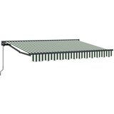  Ručno sklopiva tenda Zelena i bijela 3 x 2 m | shoptok.hr