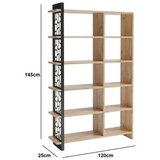 Hanah home polica za knjige frn 12033