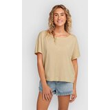 O'neill Essentials Script Scoop Neck T-shirt cocoa sand Cene