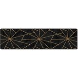 Maison Chic Preproga, Rug pralna črna in zlata 80x300 cm protizdrsna, (22121116) | Shoptok.si