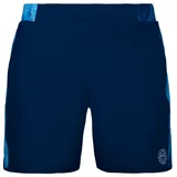 Bidi Badu Men's Shorts Adnan 7in Tech Shorts Dark Blue Aqua XXL