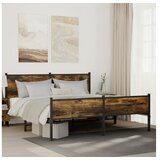 vidaXL okvir kreveta bez madraca boja hrasta 180x200 cm | shoptok.hr