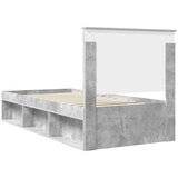  Okvir za krevet Beton 90 x 200 cm Čvrsto borovo drvo | shoptok.hr