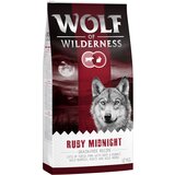Wolf of Wilderness "Ruby Midnight" - govedina in zajec Varčno pakiranje: 2 x 12 kg | Shoptok.si