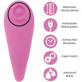 Feelztoys vibrator - FemmeGasm, ružičasti | shoptok.hr